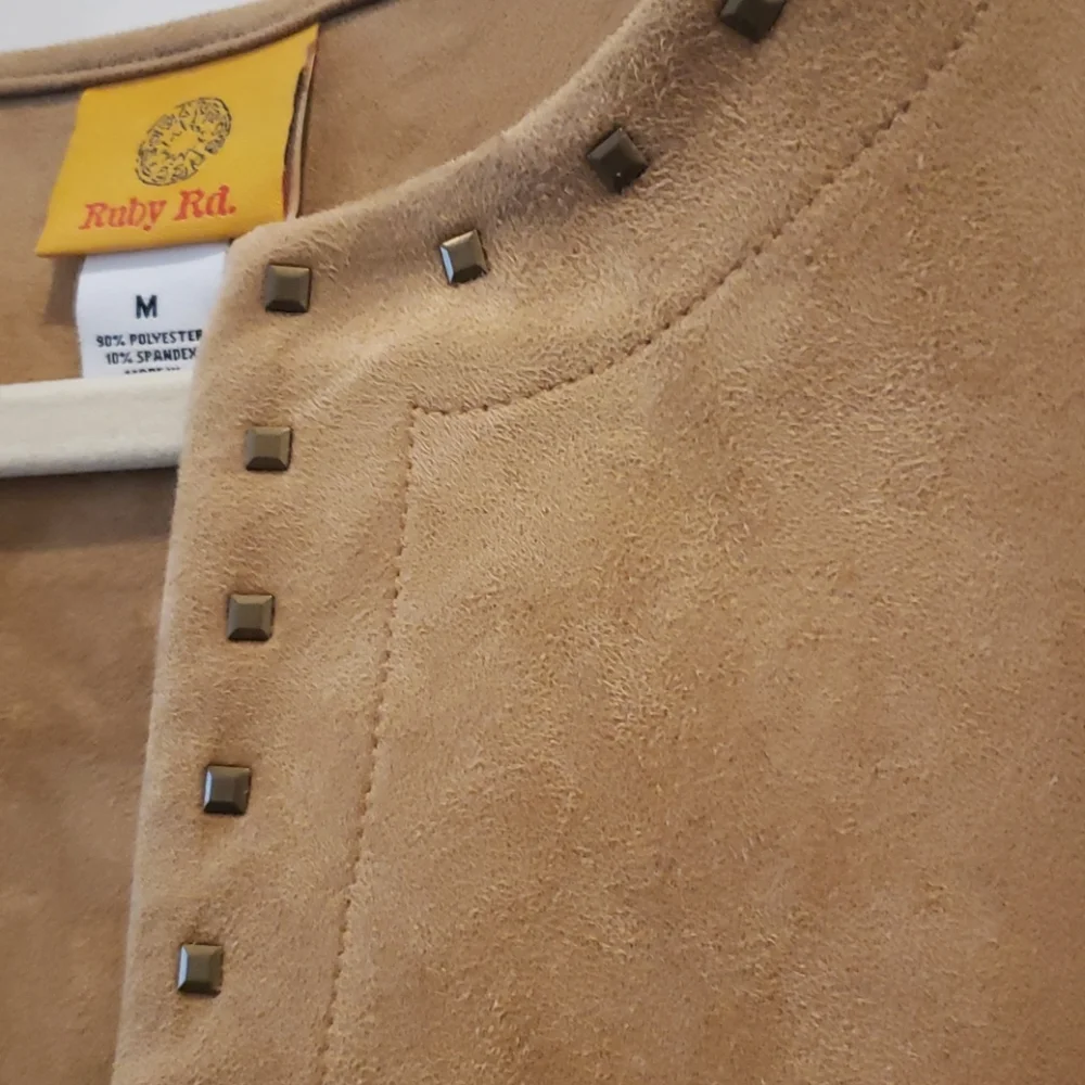 Ruby Rd. microfiber sueded vest - Picture 3 of 8